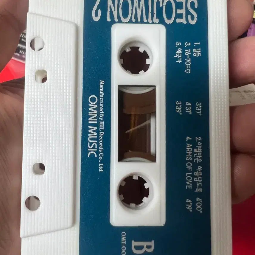 [SOLD OUT] [BUNJANG] Seo Ji Won Tears Vol.2 Cassette Tape / 서지원 Tears Vol.2 카세트 테이프
