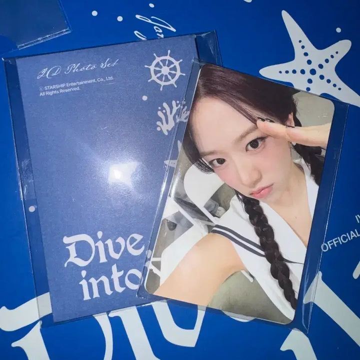 [SOLD OUT] 4기 다이브키트 아이브 포카 + 증사 세트