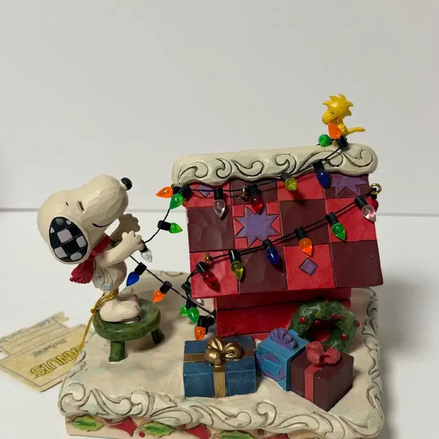 [BUNJANG] Jim Shore Snoopy Christmas Figurine / 스누피 짐쇼어 크리스마스 장식 피규어