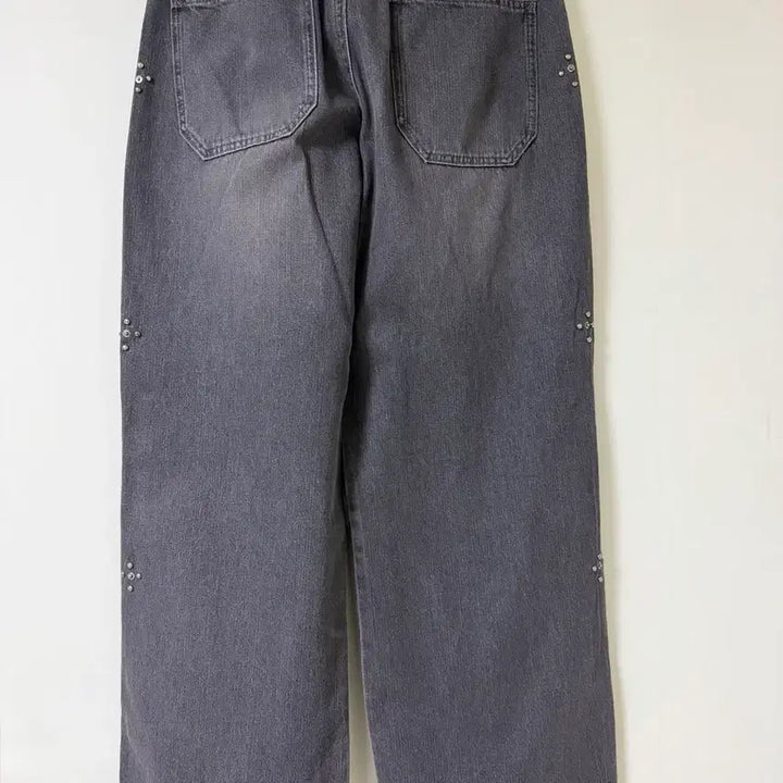 [BUNJANG] Poleritu Rivet Goshima Denim Washed Black / [3] 폴리테루 리벳 고시마 데님 워시드 블랙