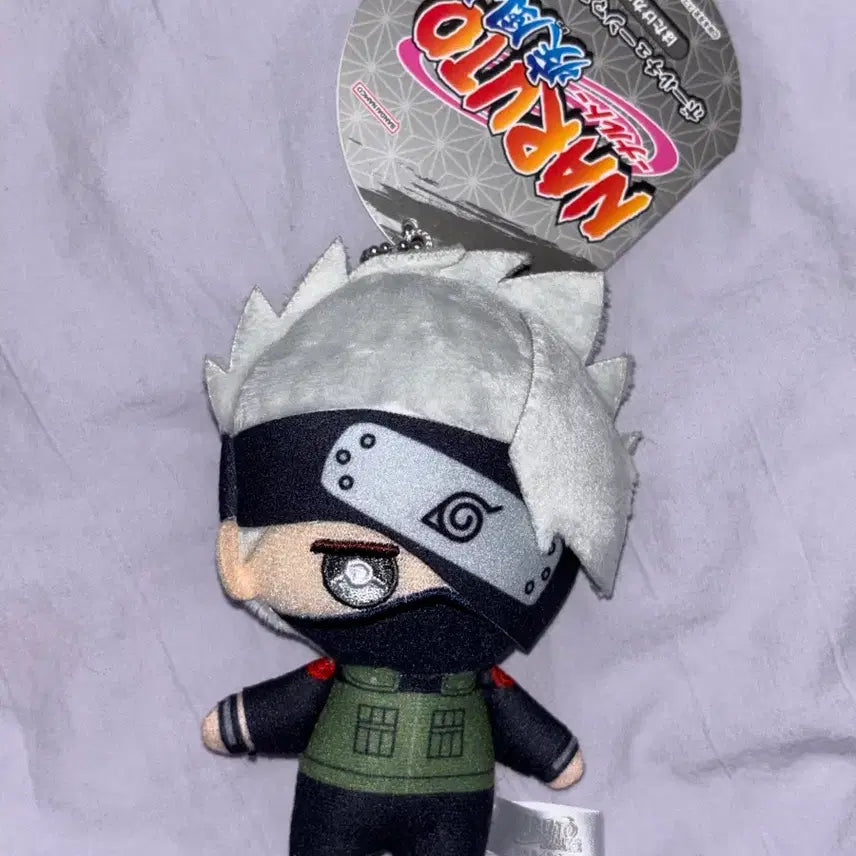 [BUNJANG] Kakashi Chain Plush Keychain / 카카시 볼체인 누이 인형 키링