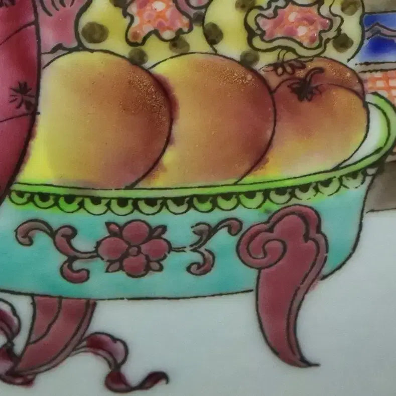 [BUNJANG] Chinese Celadon Porcelain Vase / 중국 도자기 기명절지 호