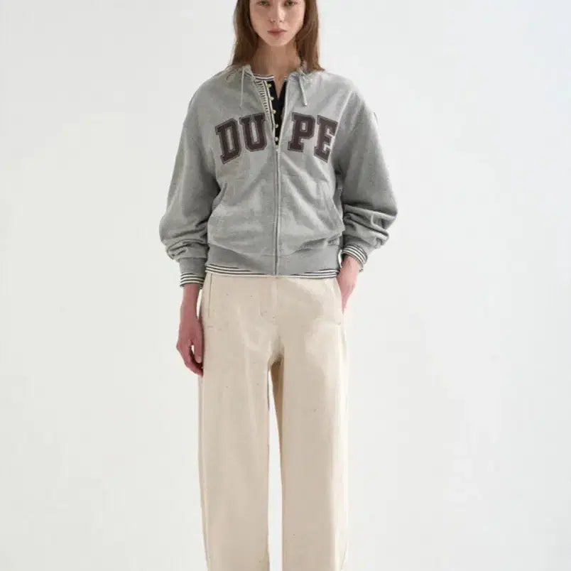[BUNJANG] System Layered Panel Zip-Up Jumper / 한섬 26ss신상 시스템 레이어드 패널 집업점퍼 프리
