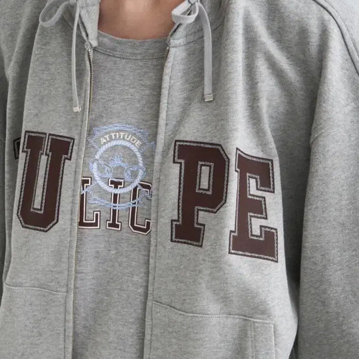 [BUNJANG] System Layered Panel Zip-Up Jumper / 한섬 26ss신상 시스템 레이어드 패널 집업점퍼 프리