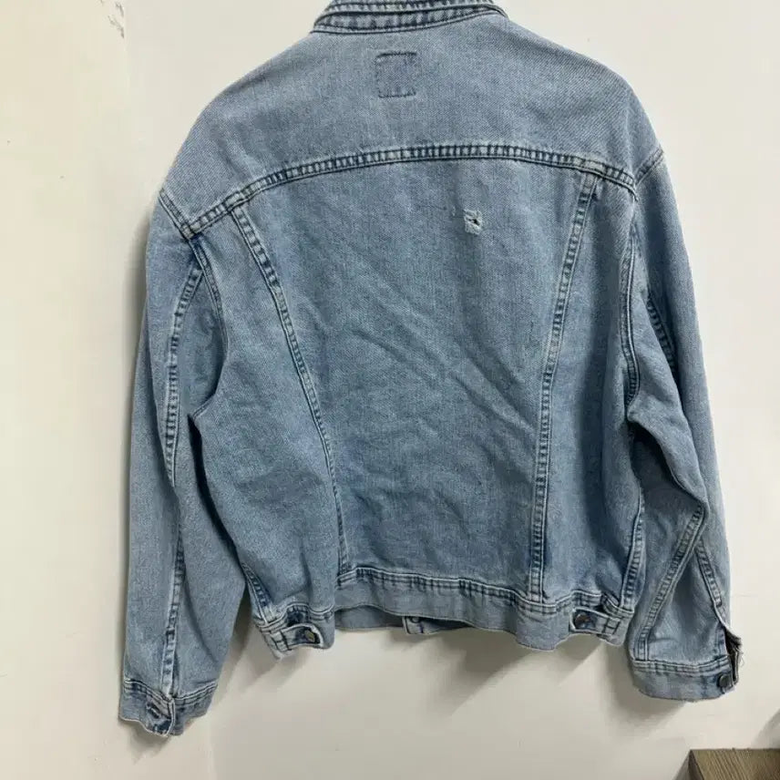 [BUNJANG] LEE Denim Jacket (American Flag Patch) 100-105 / LEE 데님 자켓 (미국 국기 패치)100-105