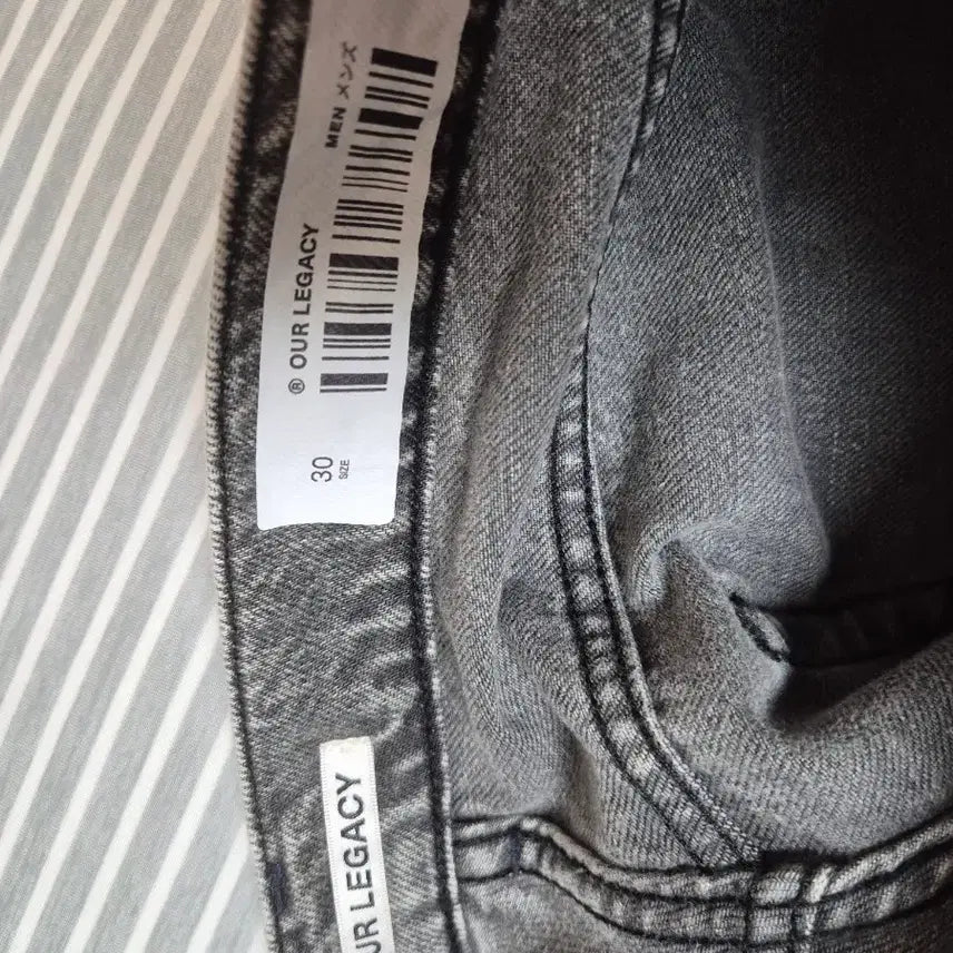 [BUNJANG] Our Legacy Third Cut Black Grey Denim Jeans (Size 30) / 아워레가시 써드컷 블랙 그레이 30사이즈