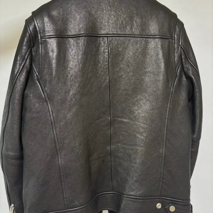 [BUNJANG] Noir Larmes Double Rider Leather Jacket / 느와르 라르메스 더블 라이더 레더자켓