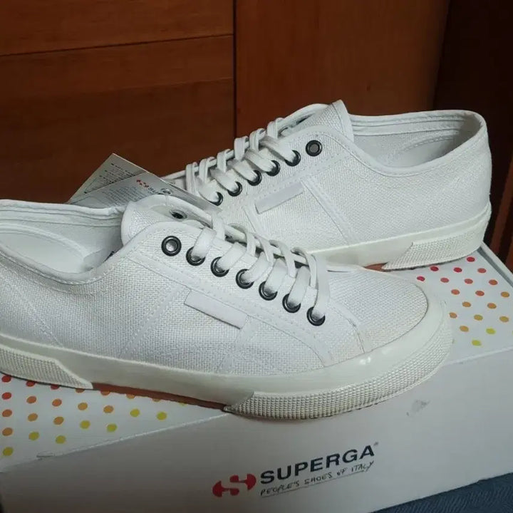 [BUNJANG] Superga Canvas Sneakers / 슈페르가 새상품 컨버스 운동화 260 스니커즈