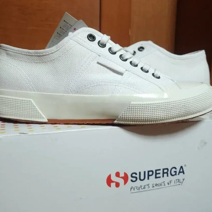 [BUNJANG] Superga Canvas Sneakers / 슈페르가 새상품 컨버스 운동화 260 스니커즈