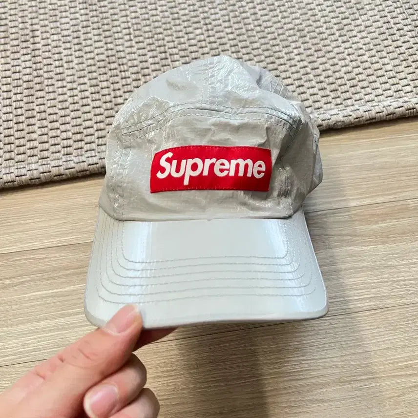 [BUNJANG] Supreme Gloss Ripstop Camp Cap / 슈프림 글로스 립스탑 캠프캡