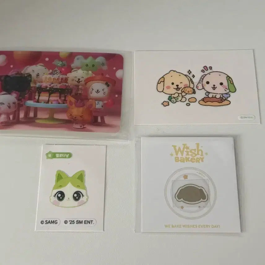 [SOLD OUT] 위시베이커리 대왕띠부+룐룐전차스+렌티큘러