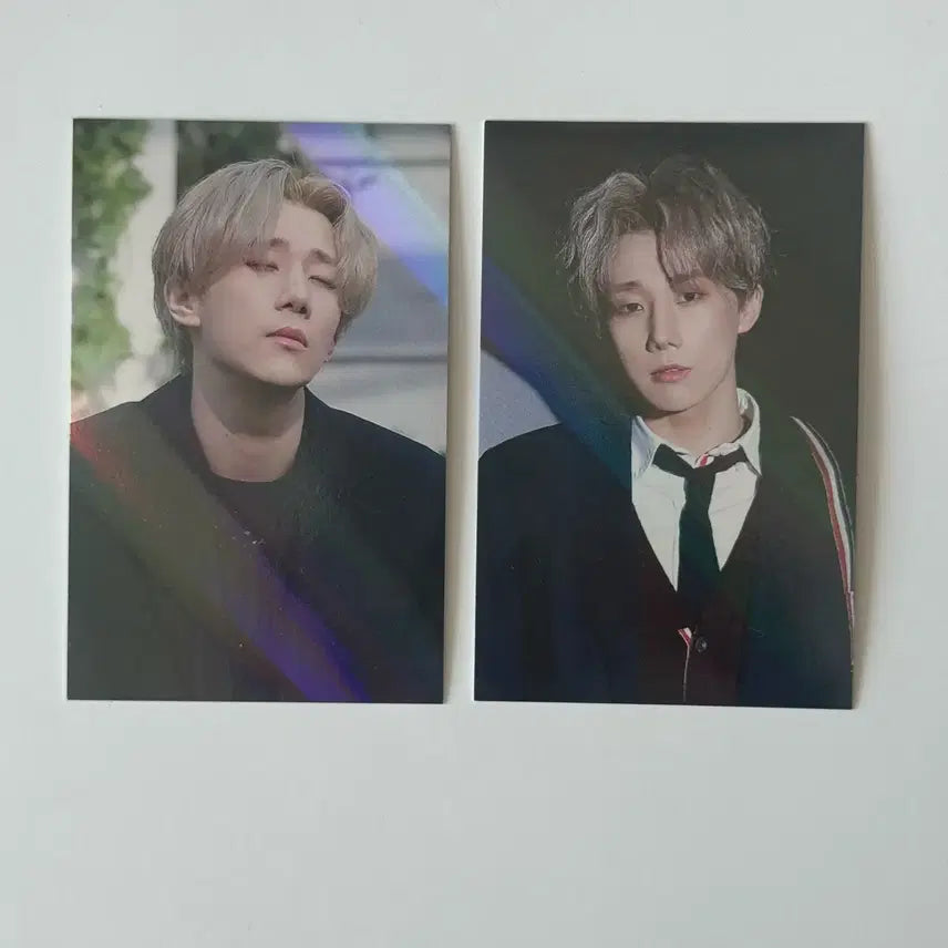 [BUNJANG] INFINITE Sunggyu Hush Photocard Bundle Set (2 Types) / 인피니트 성규 허쉬 포토카드 2종 일괄 김성규 포카
