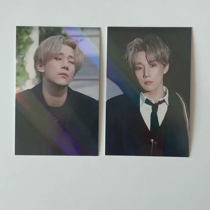 [BUNJANG] INFINITE Sunggyu Hush Photocard Bundle Set (2 Types) / 인피니트 성규 허쉬 포토카드 2종 일괄 김성규 포카