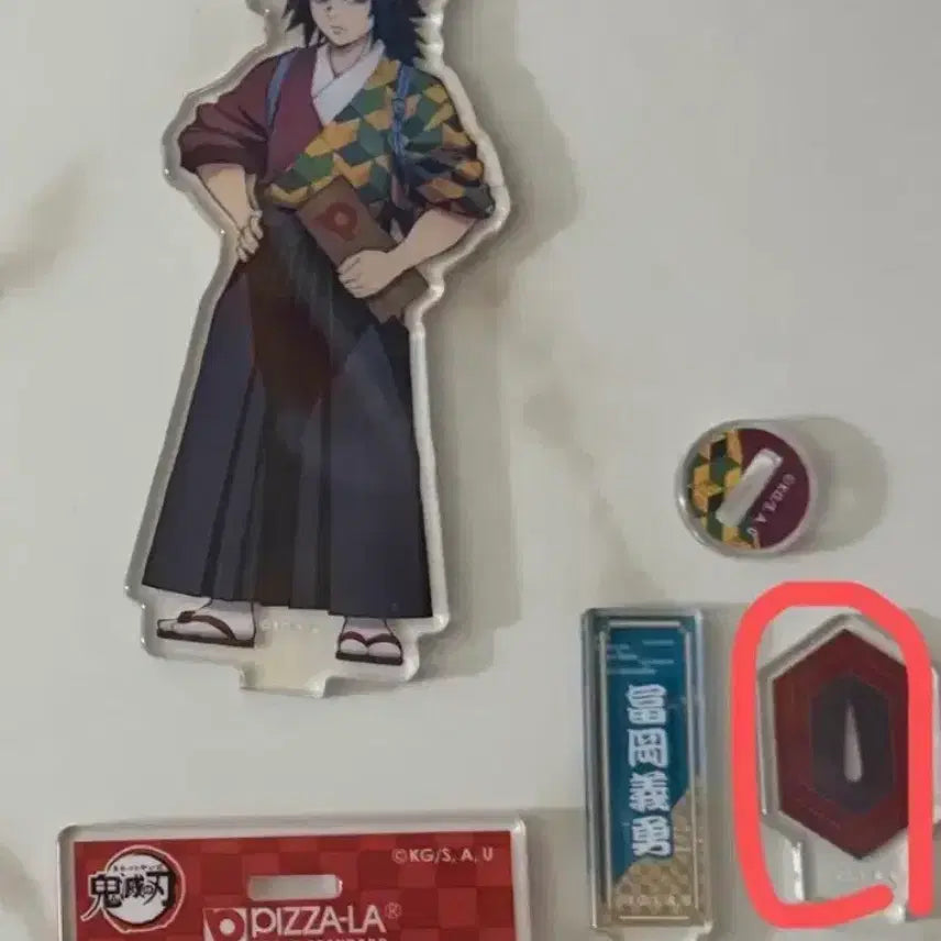 [BUNJANG] Demon Slayer Giyu Pizzara Acrylic Stand / 기유 피자라 아크릴