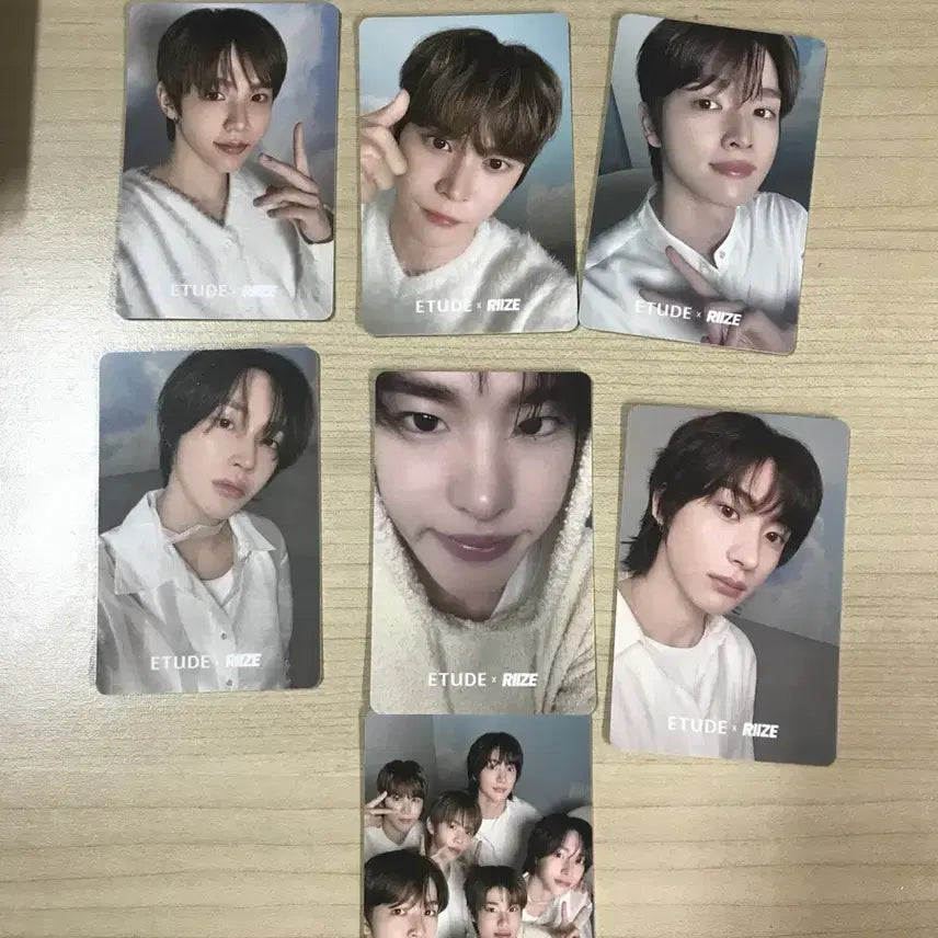 [SOLD OUT] 에뛰드 라이즈  포토카드 세트 양도합니다!