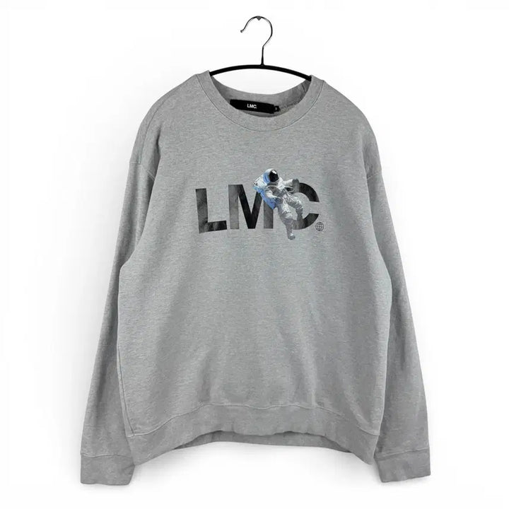 [BUNJANG] LMC Astronaut Sweatshirt Grey / (M) LMC 우주비행사 맨투맨 그레이