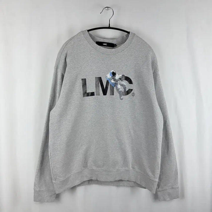 [BUNJANG] LMC Astronaut Sweatshirt Grey / (M) LMC 우주비행사 맨투맨 그레이