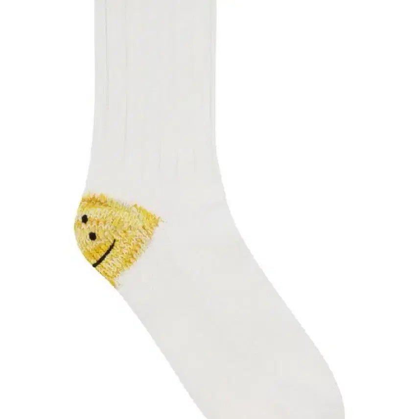 [BUNJANG] KAPITAL 56 Piece Happy Hill Socks White / <KAPITAL> 캐피탈 56 피스 해피 힐 삭스 화이트