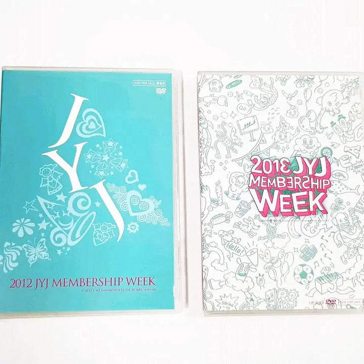 [BUNJANG] JYJ Membership Week DVD 2012 2013 Bundle Set / 2종일괄) JYJ 멤버십 위크 DVD 2012 2013