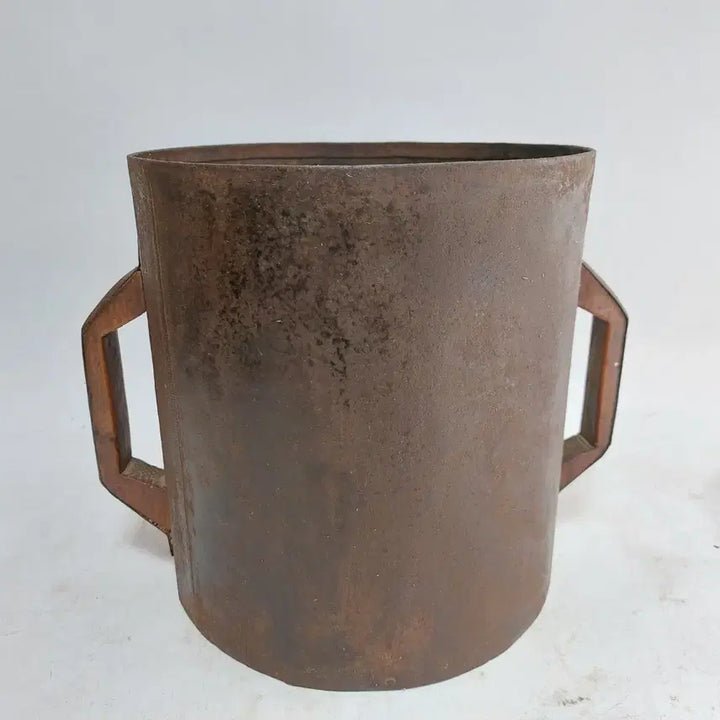 [BUNJANG] Vintage Tin Mal-tong Measure / 옛날 양철 말통 - 근대사. 소품용. 만물당