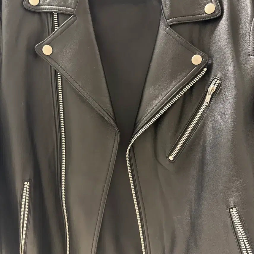 [BUNJANG] Dope Jason Cowhide Leather Jacket / 도프제이슨 카우하이드