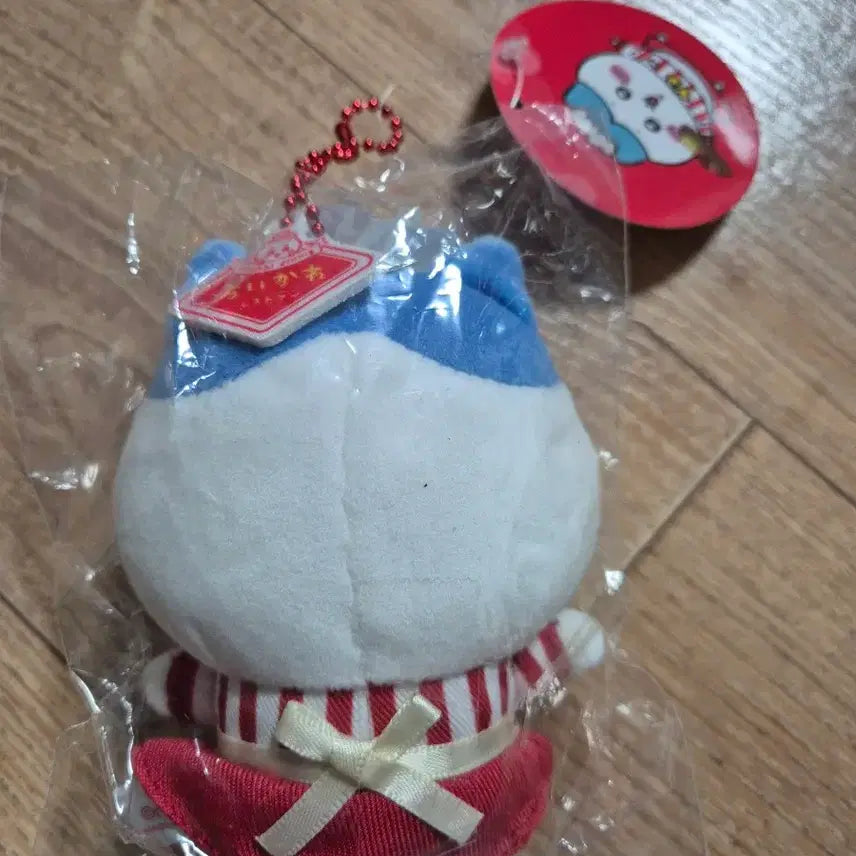 [BUNJANG] Chiikawa Hachiware Mascot Plush Keychain / 치이카와 레스토랑 하치와레 마스코트 인형키링 새상품 팝니다.할인