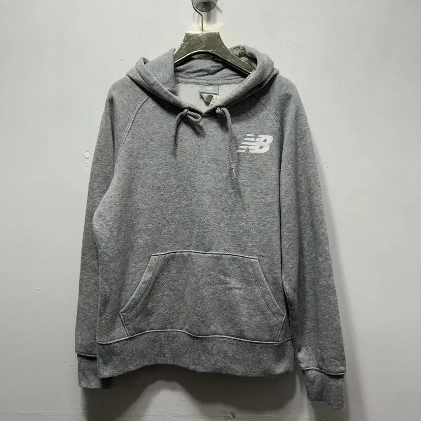 [BUNJANG] New Balance Grey Hoodie M / 뉴발란스 회색 후드티 M