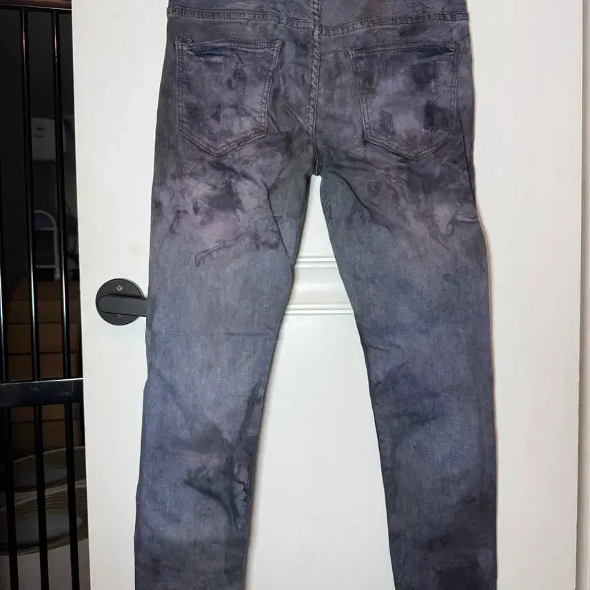 [BUNJANG] Self-made Denim Jeans / 셀프메이드 나염 진