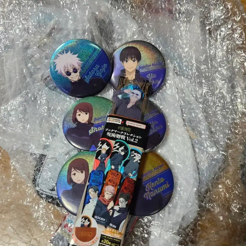 [BUNJANG] Jujutsu Kaisen Can Badges Bundle Set / 주술회전 캔뱃지 일괄