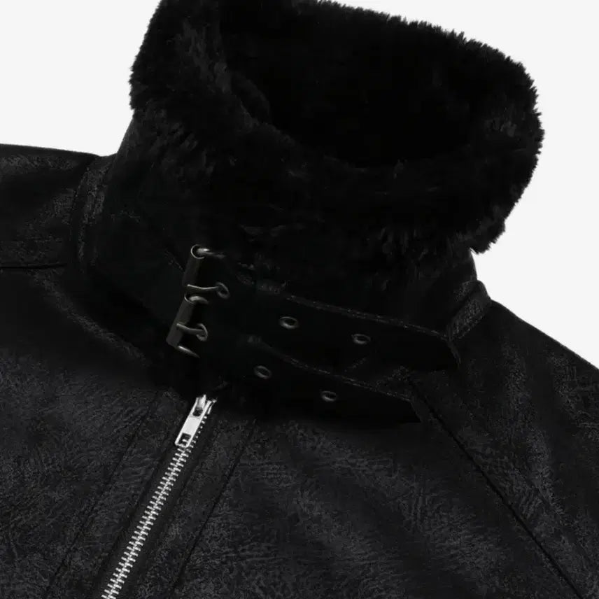 [BUNJANG] Dopeceb Basic Cropped Mustang Jacket / 도프셉 basic 크롭 무스탕 판매합니다
