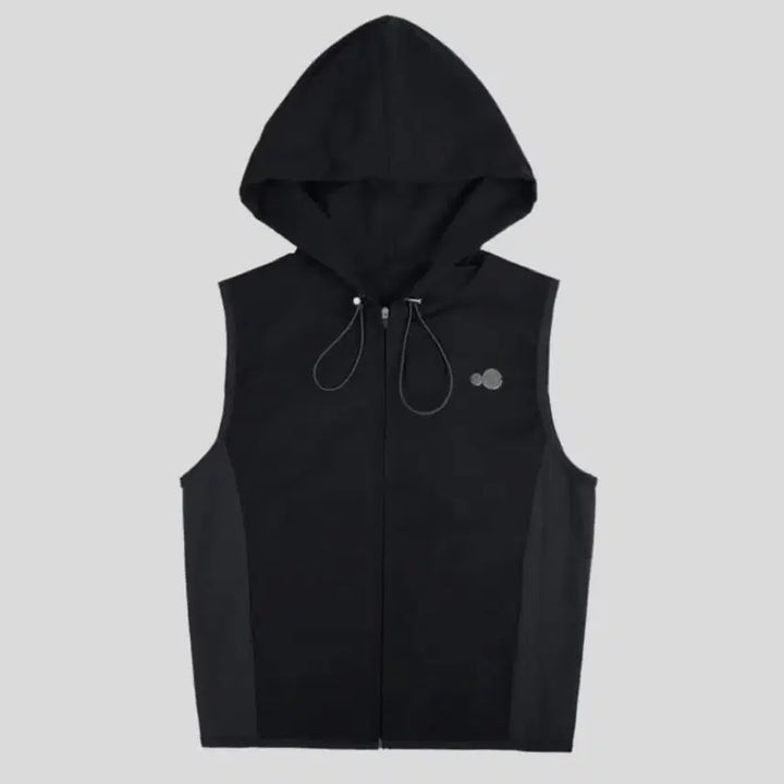 [BUNJANG] aeae String Lace-up Vest (with Hood) / aeae 스트링 레이스업 베스트(후드조끼)