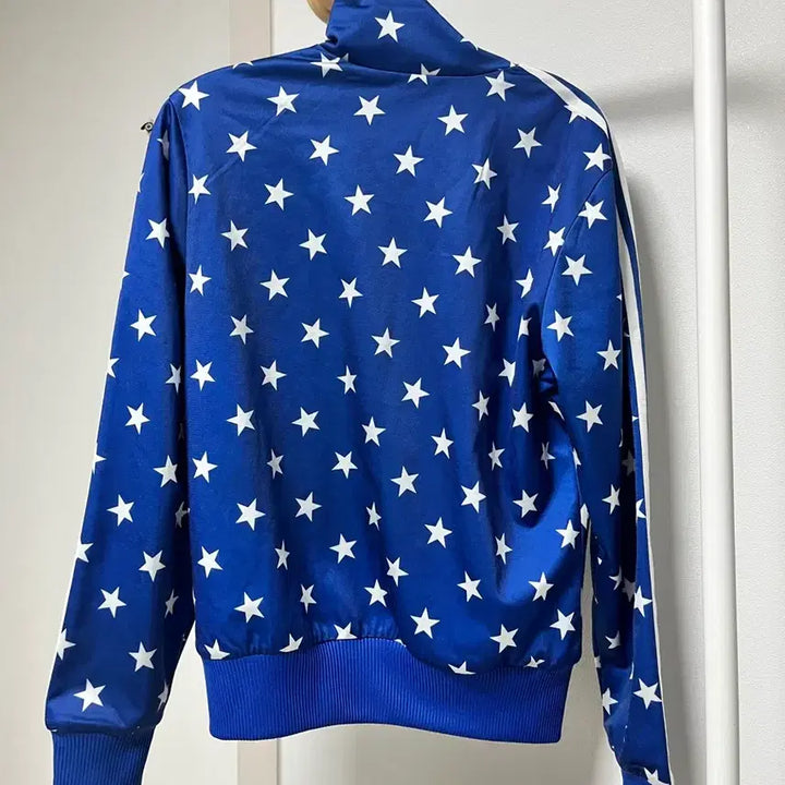 [BUNJANG] Adidas Firebird Star Pattern Track Top / 아디다스 파이어버드 별패턴 트랙탑 M