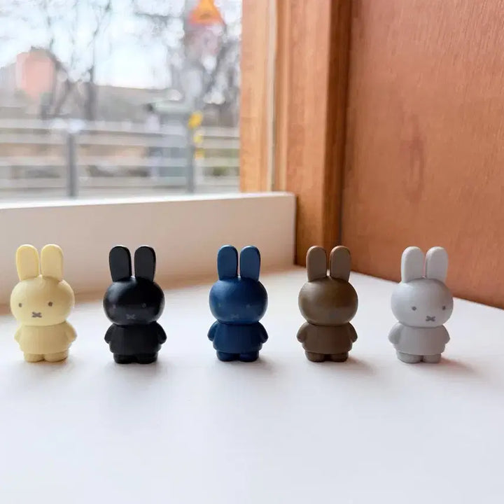 [SOLD OUT] 일본 모노톤 miffy 미피 피규어 5종 세트 새상품