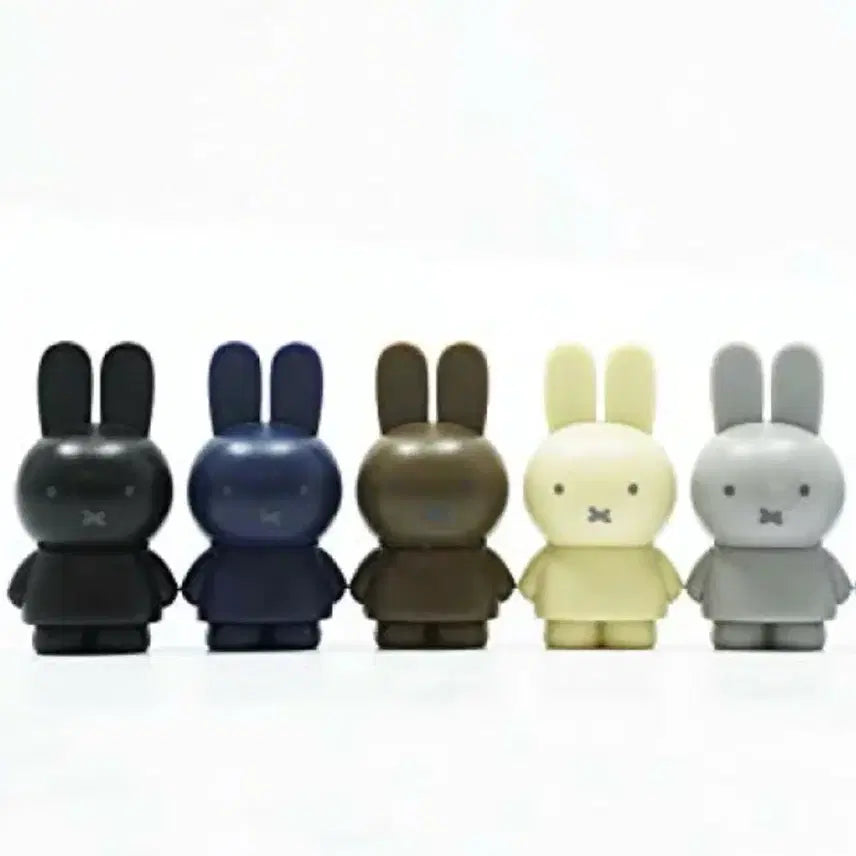 [SOLD OUT] 일본 모노톤 miffy 미피 피규어 5종 세트 새상품