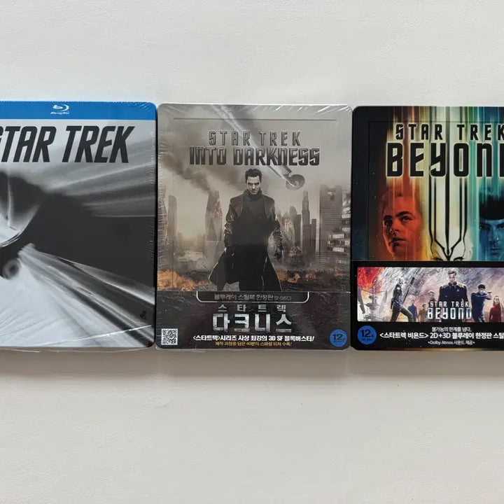 [BUNJANG] Star Trek 1-3 Steelbook Bundle with Autographs / 스타트렉 1-3편 스틸북 친필사인 일괄 판매