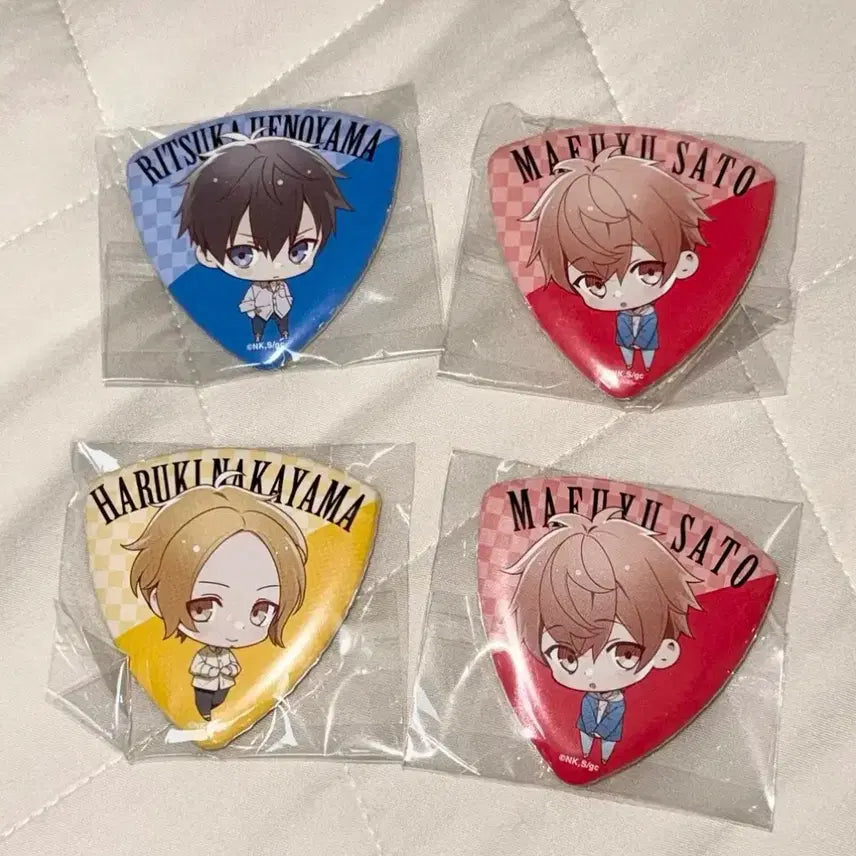 [BUNJANG] Given Mafuyu Haruki Ichika Ritsuka Badge Bundle Set / 기븐 리츠카 마후유 하루키 뱃지 일괄 판매 양도