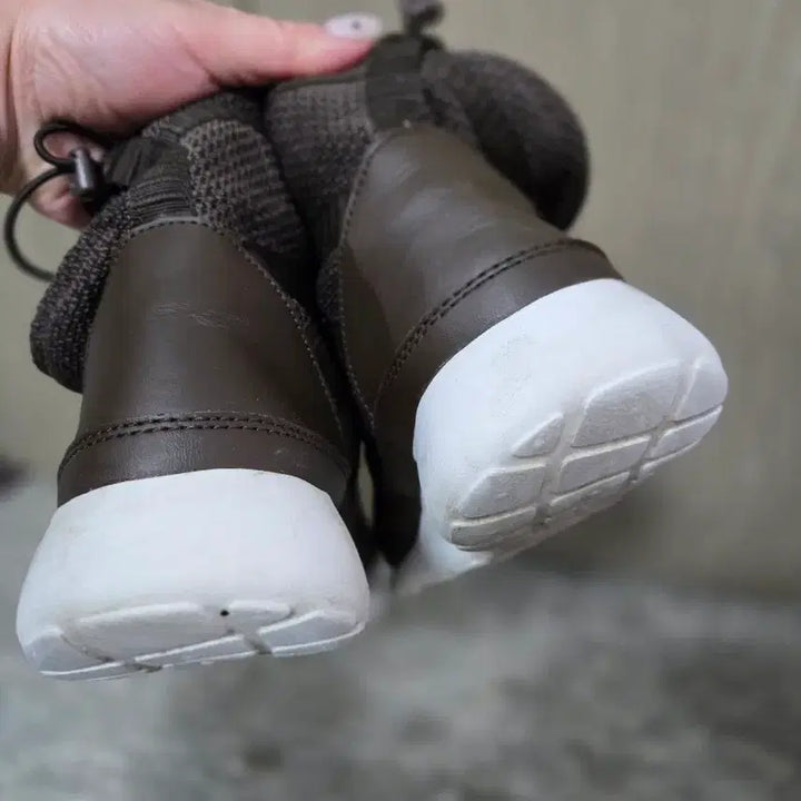 [BUNJANG] Nike Brown Lined Boots (235) / 나이키 브라운 털안감 운동화 부츠 235