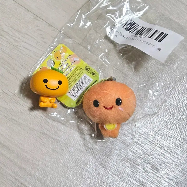 [BUNJANG] Sankyo Mikansouya Gacha Figure Keychain / [2.5] 산엑스 미캉보우야 가챠 피규어 인형 키링 메지루시 앤팀 의주