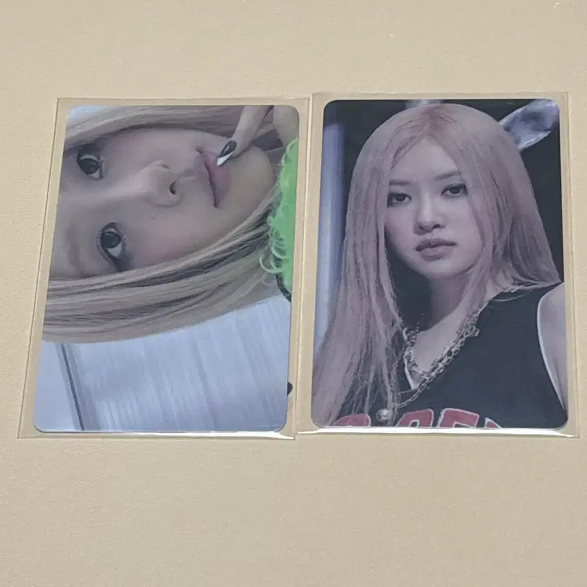 [BUNJANG] BLACKPINK Rosé Born Pink Concert MD Lucky Draw Photocard / 로제 포카 본핑크 콘서트 엠디 럭드 블랙핑크 (쓸림있음)