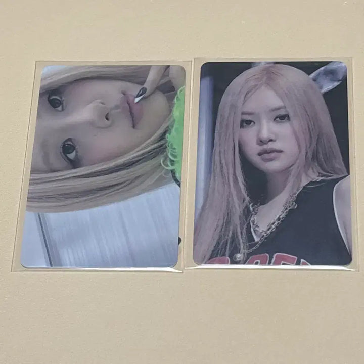 [BUNJANG] BLACKPINK Rosé Born Pink Concert MD Lucky Draw Photocard / 로제 포카 본핑크 콘서트 엠디 럭드 블랙핑크 (쓸림있음)