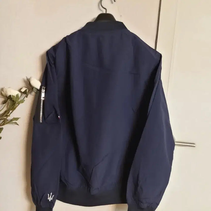 [BUNJANG] Maserati MA-1 Windbreaker Jacket / 마세라티 Ma-1 윈드브레이커 항공쟈켓