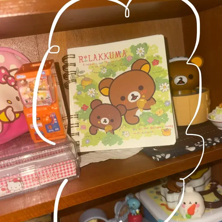 [BUNJANG] Classic Rilakkuma Spring Notebook / 고전 리락쿠마 스프링 노트