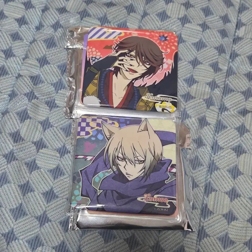 [BUNJANG] Kamisama Kiss Tomoe &amp; Kurama Square Button Set / 판매 or 교환 오늘부터 신령님 토모에 쿠라마 굿즈 사각캔뱃지 2개 일괄