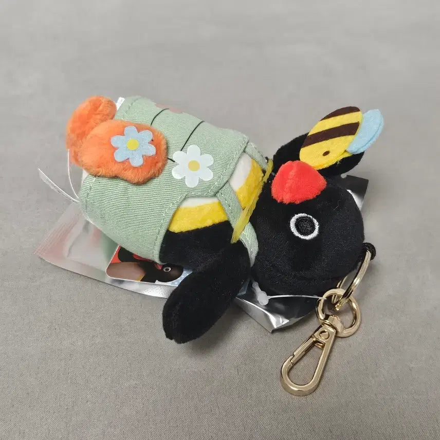 [BUNJANG] Pingu Apron Keychain Plush + Random Card Set / 앞치마 핑구 키링 인형 + 랜덤카드 세트