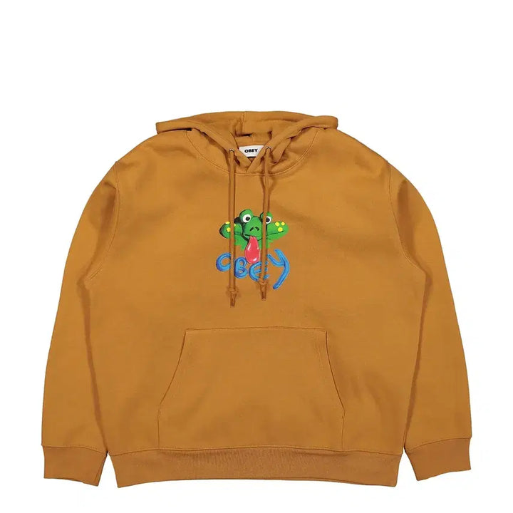 [BUNJANG] OBEY Frog Hoodie L Size / 오베이 프로그 후드티 새상품