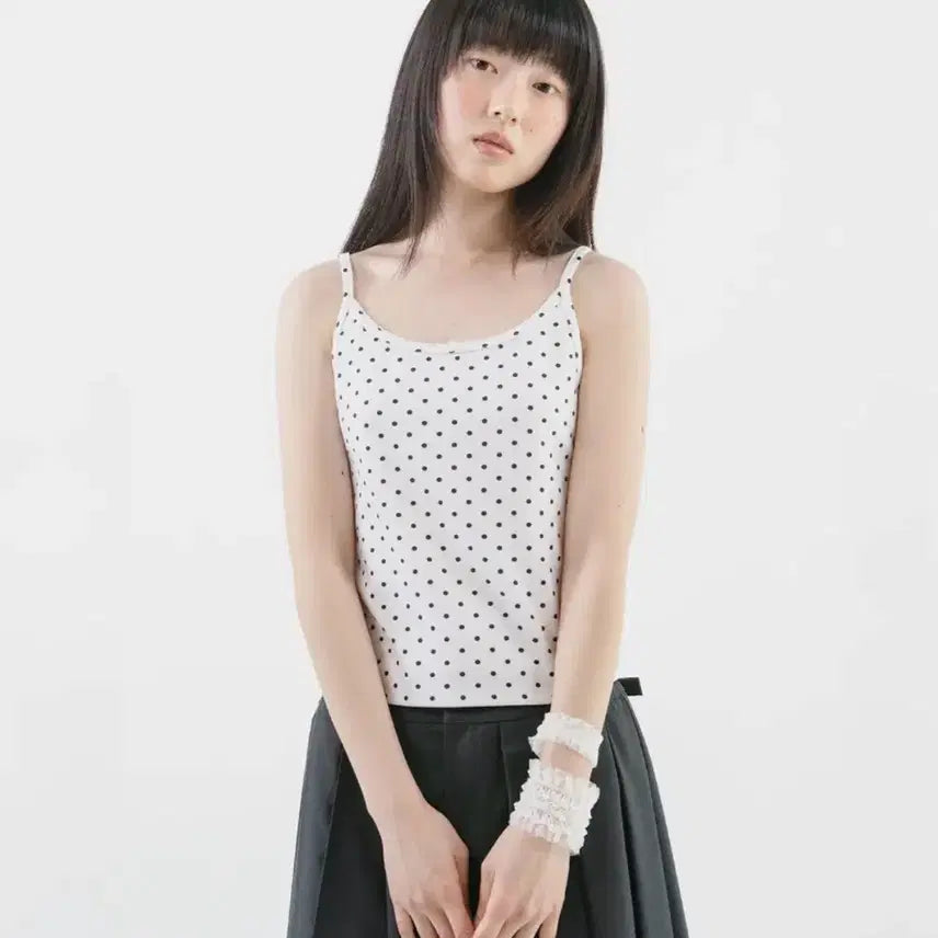 [BUNJANG] Duomiu Dot Tank Top / 뚜오미오 도트 탑 나시