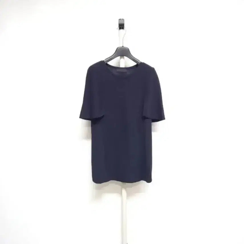[BUNJANG] MINE Navy Cape Knit Blouse / 마인 MINE 네이비 케이프형 니트블라우스 F