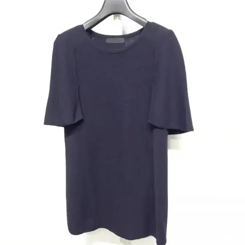 [BUNJANG] MINE Navy Cape Knit Blouse / 마인 MINE 네이비 케이프형 니트블라우스 F