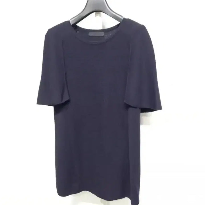 [BUNJANG] MINE Navy Cape Knit Blouse / 마인 MINE 네이비 케이프형 니트블라우스 F
