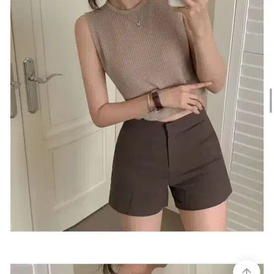 [BUNJANG] Lalaundry Linen 3/4 Length Short Slacks / [라라런드리] 린넨 3부 숏 슬랙스 린넨반바지 M
